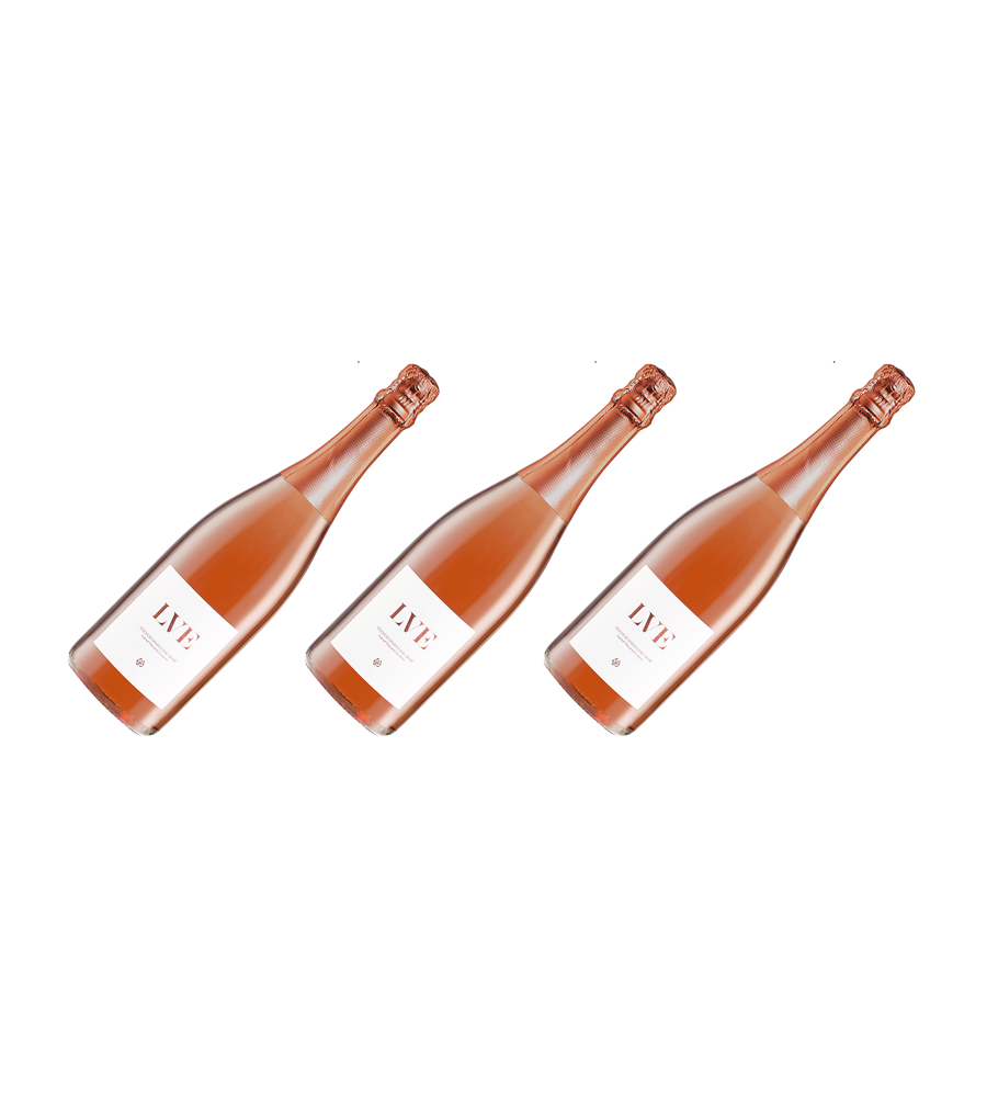 LVE French Sparkling Rosé (3-pack) Image